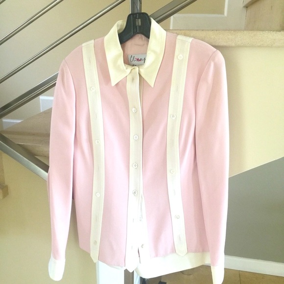 MOSCHINO CHEAP N CHIC Dresses & Skirts - VINTAGE MOSCHINO CHEAP N CHIC PINK SKIRT SUIT